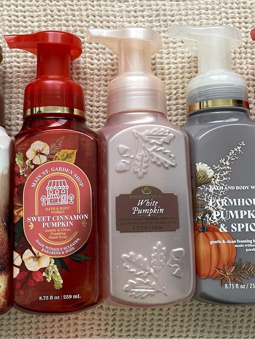 EMPTY DISPENSERS For Foaming Soaps From Bath & Body Works.
